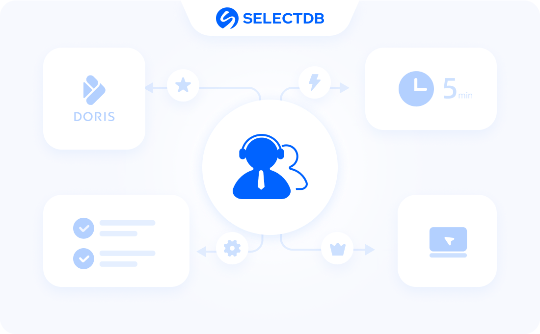 SelectDB-专业团队断绝一切后顾之忧